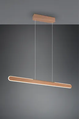 LAELAMP TRIO HELIOS LED 28W 3300LM 100CM KOHVI PRUUN