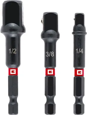 PADRUNI ADAPTER KWB, LÖÖK, KOMPLEKT 3-OSALINE