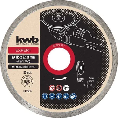 TEEMANTLÕIKEKETAS KWB, WHITE-LINE 115