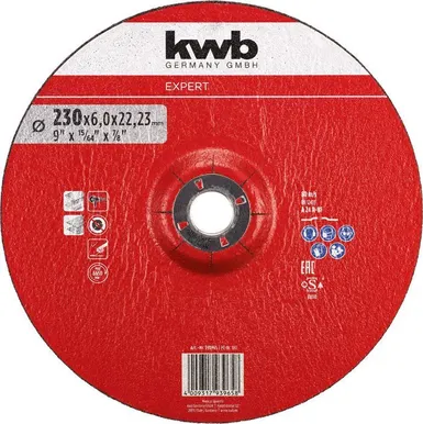 LIHVKETAS KWB, METALL 230X6X22MM