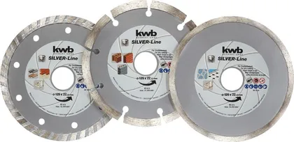 TEEMANTLÕIKEKETAS KWB 125MM 3TK