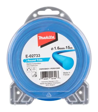 TRIMMIJÕHV MAKITA 1,6MM/15M ÜMAR