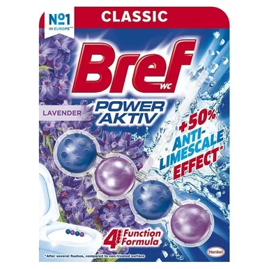 WC VÄRSKENDAJA BREF POWER AKTIV LAVENDEL 50G