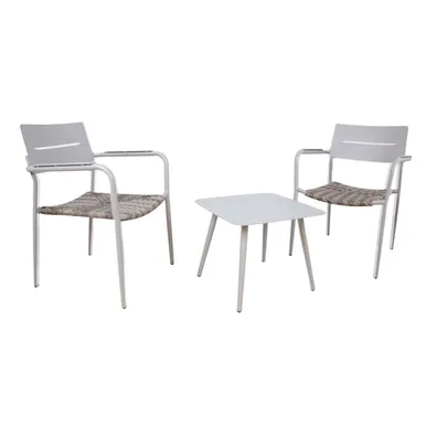 RÕDUKOMPLEKT COCORA LAUD, 2 TOOLI, TAUPE