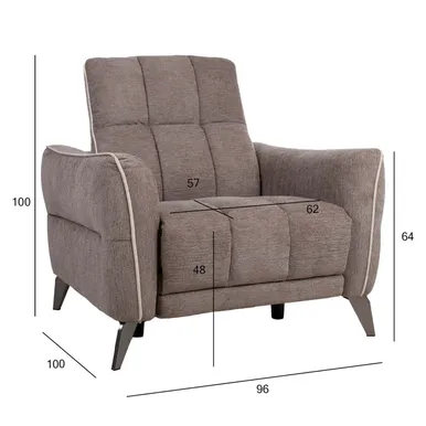 TUGITOOL CATHY ELEKTRILINE RECLINER HELEHALL