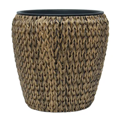 LILLEPOTT WICKER 46X46XH46CM PRUUN
