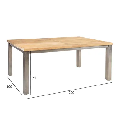 LAUD NAUTICA 200/300X100XH76CM TIIKPUU