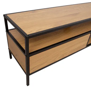 TV-LAUD HEDVIG 120X33XH40CM SAAR/MUST