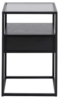 ÖÖKAPP RANDOLF 40X35XH60CM MUST