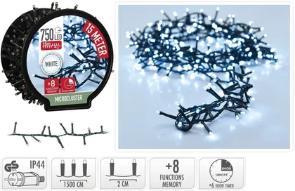 LED-TULED PULDIGA 15M 750L VALGE