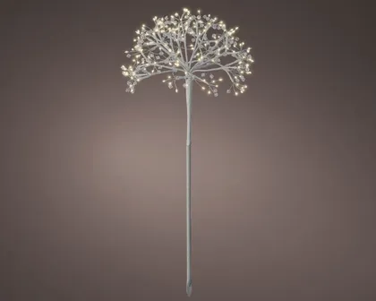 DEKORATSIOON LED-TÄHT METALL 35X35X75CM VALGE