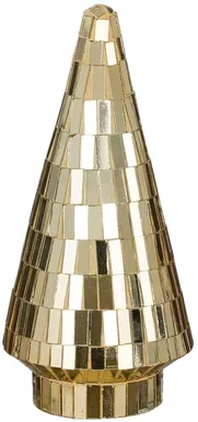 JÕULUKAUNISTUS PUU KLAAS 23X11,5CM KULDNE