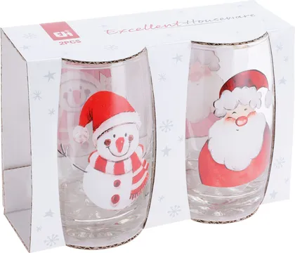 JÕULU JOOGIKLAASIDE KOMPLEKT 2TK 300ML