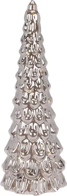 JÕULUKAUNISTUS JÕULUPUU 24CM 10LED ROHELINE KLAAS