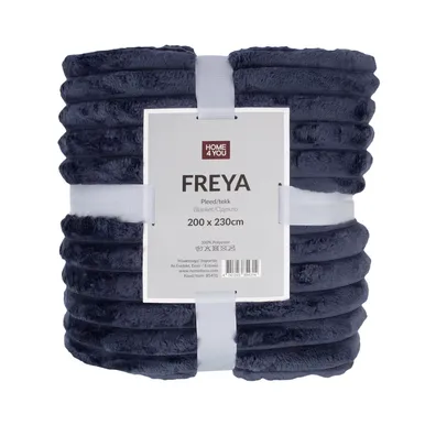 PLEED FREYA XL 200X230CM, TUMESININE