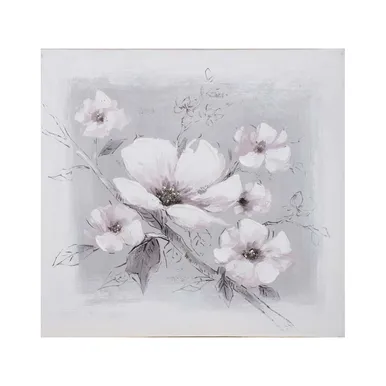 ÕLIMAAL 60X60CM, VALGED LILLED