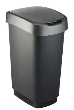PRÜGIKAST TWIST KAANEGA MUST 50L
