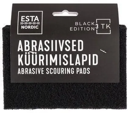 ABRASIIVSED KÜÜRIMISLAPID ESTA NORDIC BLACK EDITION 3TK