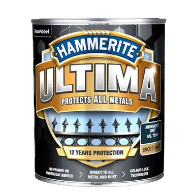 METALLIVÄRV HAMMERITE MATT ANTRATSIID 0,7 L