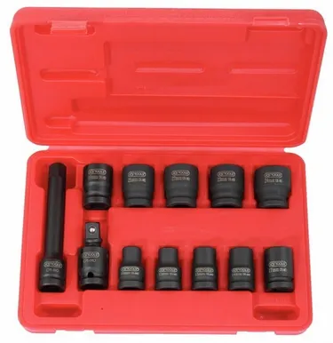 LÖÖKPADRUNITE KOMPLEKT KS TOOLS 1/2´´, 10-24MM, 12-OSA