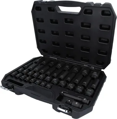 LÖÖKPADRUNITE KOMPLEKT KS TOOLS 1/2´´, PIKAD JA LÜHIKESED, 40-OSA