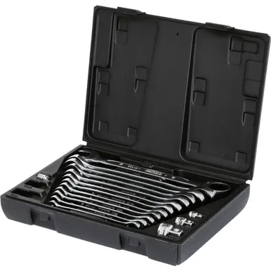 LEHTSILMUSNARRE KOMPLEKT KS TOOLS GEARPLUS, SIRGED, 8-19MM, 16 OSA