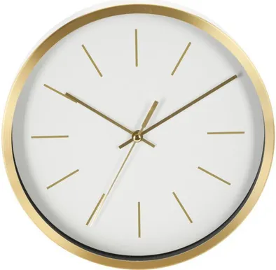 SEINAKELL Ø25CM KULDNE-VALGE