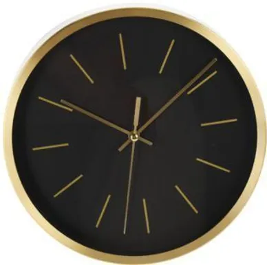 SEINAKELL Ø25CM KULDNE-MUST
