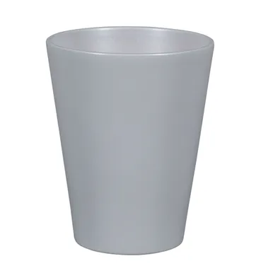 KERAAMILINE ÜMBRISPOTT ORHIDEELE NDT CALYPSO 13,1X16,1CM SÄRAV VALGE