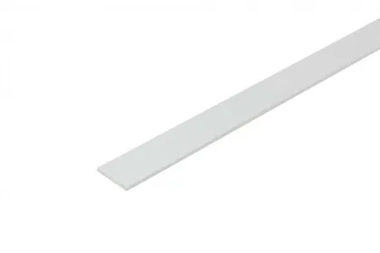 PVC PROFIIL CEZAR FLAT 30X2,5X1000MM VALGE RAL9003