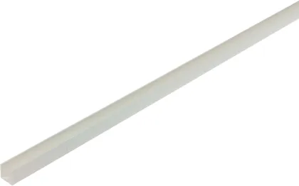 PVC U-PROFIIL CEZAR 10X10X1X1000MM VALGE RAL9003