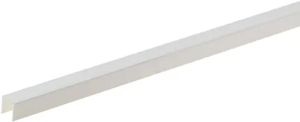 PVC U-PROFIIL CEZAR 10X10X1X2750MM VALGE RAL9003 