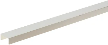PVC U-PROFIIL CEZAR 18X10X1X1000MM VALGE RAL9003 