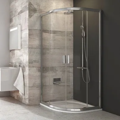 DUŠINURK RAVAK BLIX BLCP4-80, 80X190CM ALUSETA, LÄBIPAISTEV