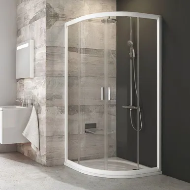 DUŠINURK RAVAK BLIX BLCP4-90, 90X190CM ALUSETA, LÄBIPAISTEV