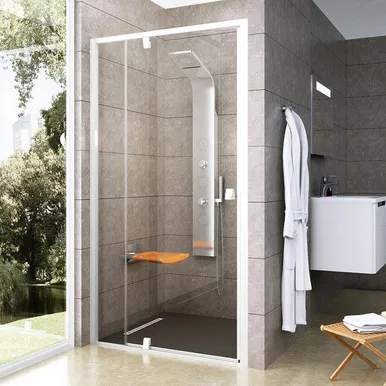 DUŠIUKS RAVAK PIVOT PDOP2-100, 100X190CM LÄBIPAISTEV