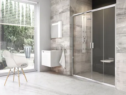 DUŠIUKS RAVAK BLIX BLDP4-140, 140X190CM, ALUMIINIUM