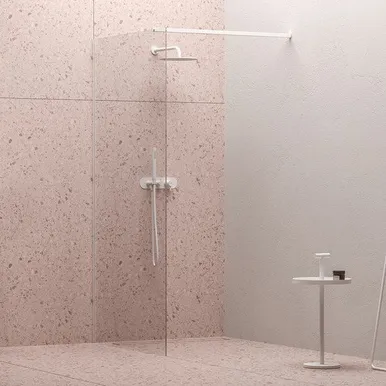 DUŠISEIN RAVAK WALK-IN WALL 110, 110X200CM VALGE MATT