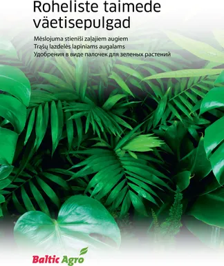 ROHELISTE TAIMEDE VÄETISEPULGAD BALTIC AGRO 20TK