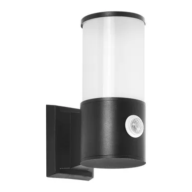 VÄLISVALGUSTI SEINALE DALIA E27 15W IP54 MUST SENSORIGA