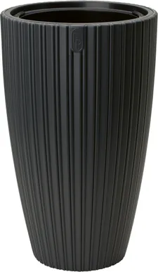 PLASTPOTT FORM-PLASTIC MIKA SLIM 40 SISUGA MUST