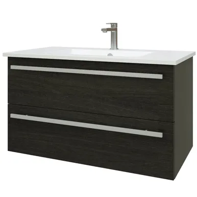 VALAMUKAPP HARMA SERENA VALAMUGA 101X50X50CM MUST TAMM
