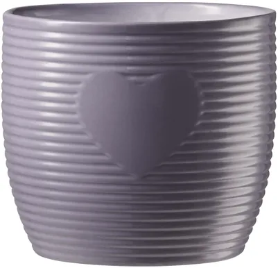 ÜMBRISPOTT SK HEARTBEAT Ø13CM, LILLA