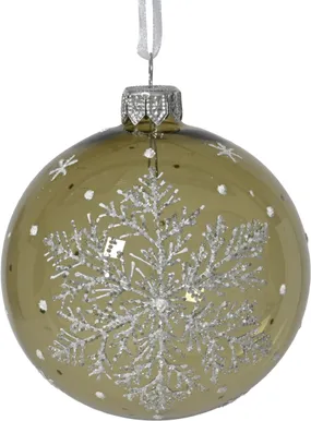 JÕULUKUUL LUMEHELVES Ø8CM KLAAS ROHELINE