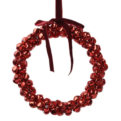 JÕULUPÄRG KELLUKESTEST 25X25X3CM PUNANE