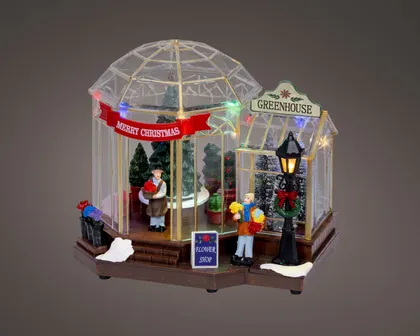 JÕULUKÜLA KASVUHOONE LED 14X21X19,5