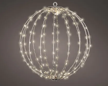 JÕULUVALGUSTUS PALL 192LED 28CM HÕBE SOE VALGUS