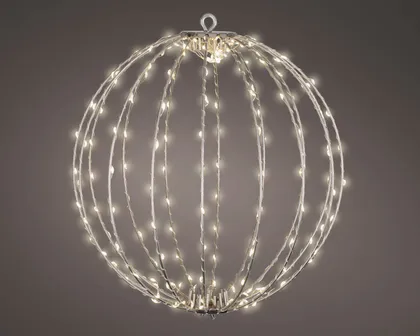 JÕULUVALGUSTSU PALL 240LED 38CM HÕBE SOE VALGUS