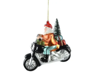 JÕULUPUU EHE MOOTORRATAS 12,6X6,5X10,8CM KLAAS