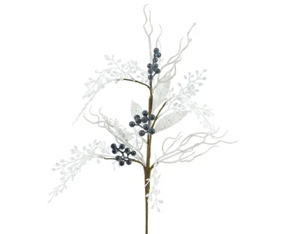 KUNSTLILL OKS MARJADEGA 6X30X60CM SININE/VALGE